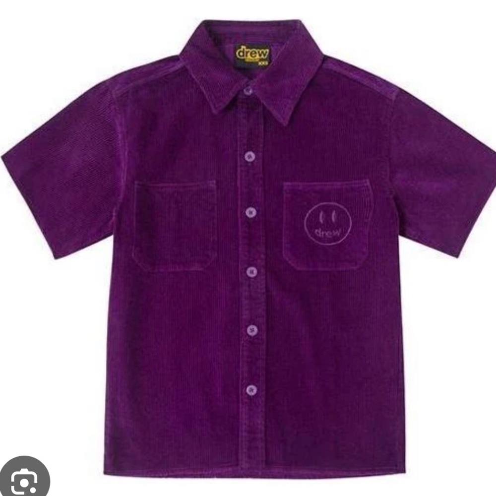 Drew House Corduroy ‘Dark Purple’ Button Up